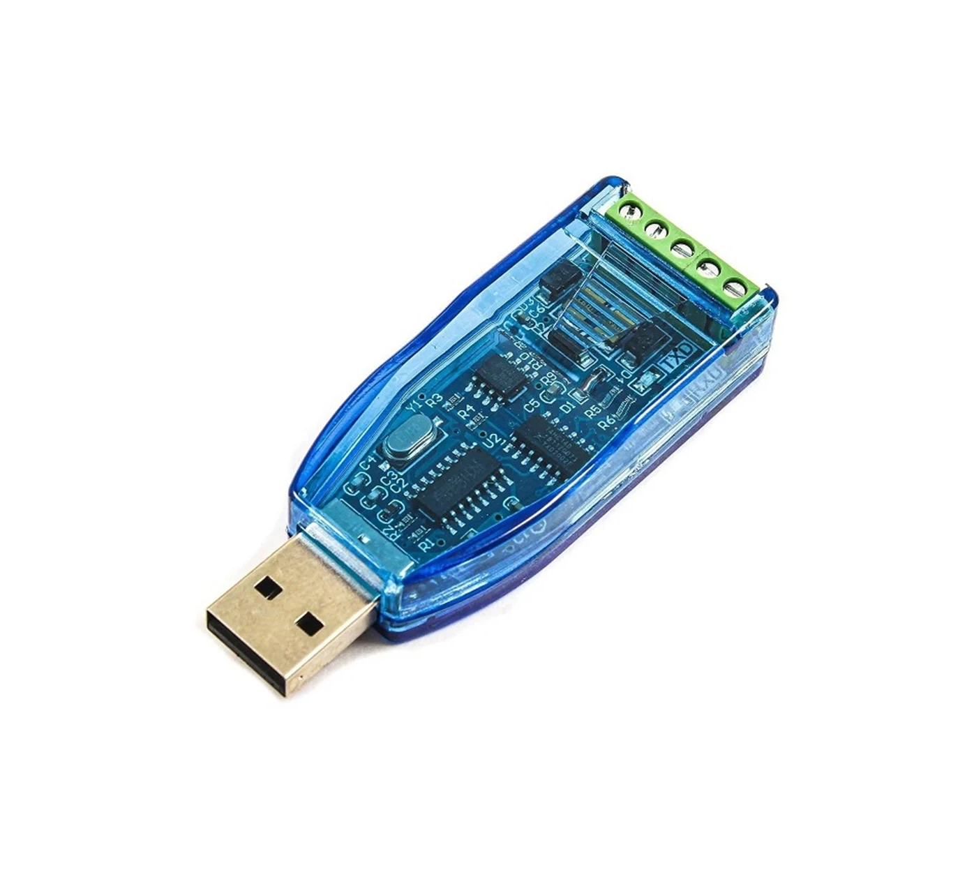 روش اتصال محصولات تیکا به کامپیوتر از طریق مبدل USB به RS485