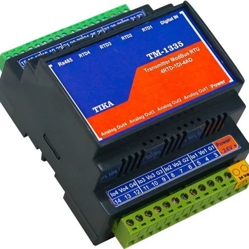 ترانسمیتر دما با ورودی PT100 ( 4کانال ) TM-1334/35