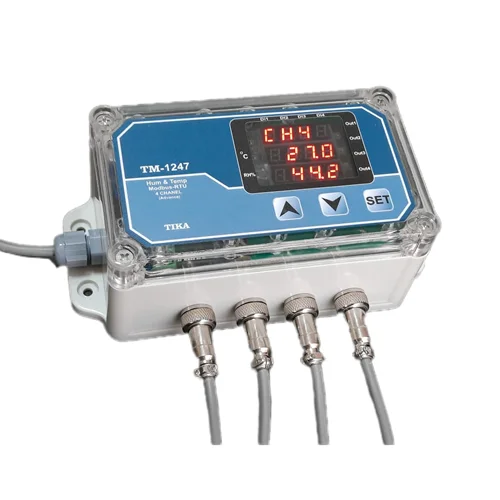 ترانسمیتر 4 کاناله پیشرفته رطوبت و دما TM-1247